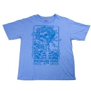 Grateful Dead T Shirt Mens S Blue Good Winterland Arena 1972 Graphic Tee